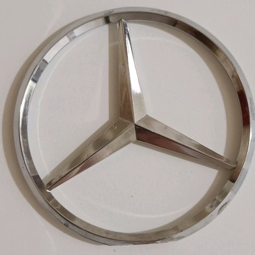 Mercedes emblem used, metal chrome-plated