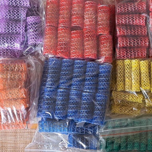 Hair rollers like new, set of 272 in various sizes