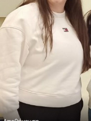 Tommy Hilfiger Jeans Суитшърт размер M като нов, бял