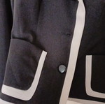 Zic Zac women's jacket, black and white, size S