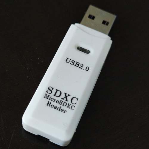 USB 2.0 SD & MicroSD Card Reader universal adapter for camera and phone