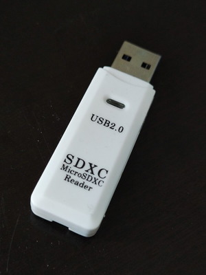Αναγνώστης καρτών SD & MicroSD USB 2.0 universal adapter για κάμερα και κινητό