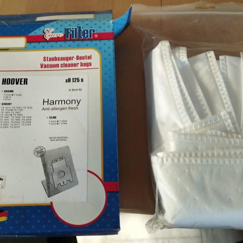 Euro Filter SH 125 S vacuum cleaner bags new, compatible with Hoover Arianne Sensory Telios