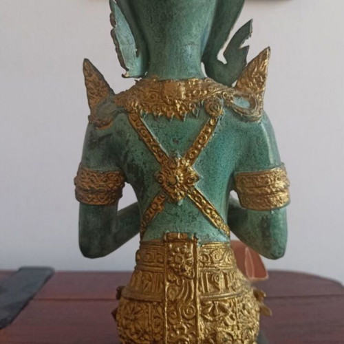 Solid Bronze Thai Buddha Statue used