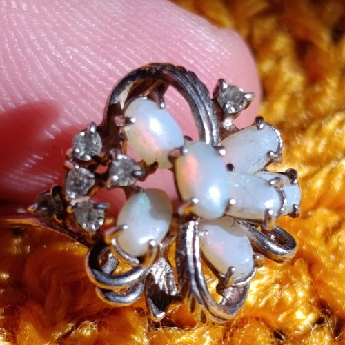 Silver ring 925 used, size 57
