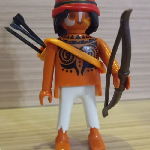 Playmobil Indian with Horse figure like new