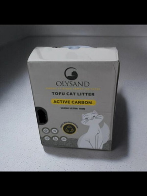Tofu Olysand άμμος γάτας 6 λίτρα καινούργια, carbon, κλασικός, ροδάκινο