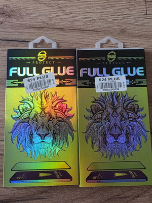 Privacy tempered glass Samsung S24 Plus pack of 2 like new