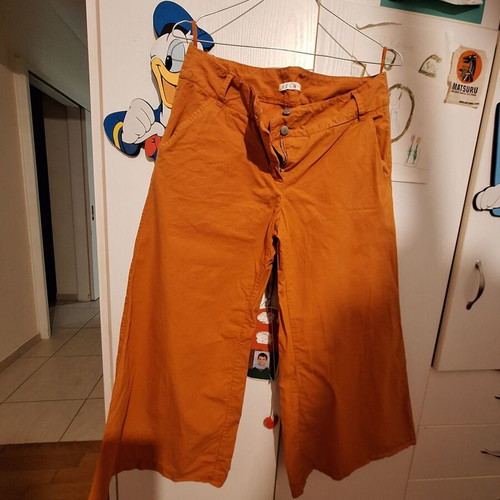 Helmi pants used, brick red, size M-L