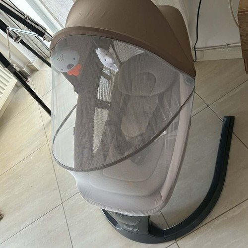 Electric Baby Swing Siena like new with canopy and insect net