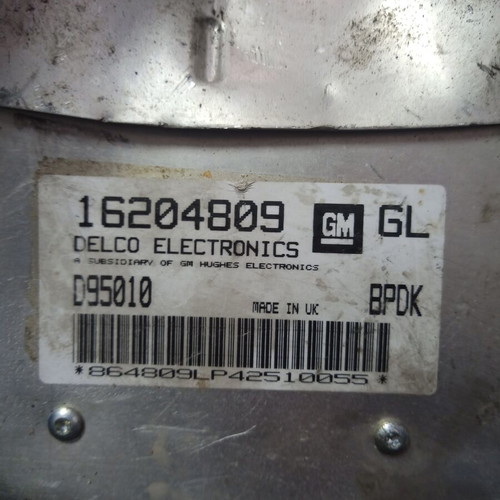Engine computer for Opel COMBO 16204809 GL used
