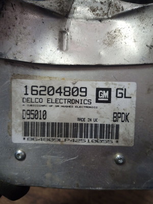 Engine computer for Opel COMBO 16204809 GL used