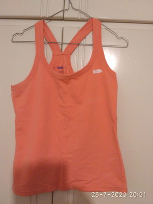 BodyTalk women's sports top new, orange, size L