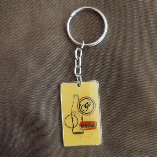 Coca Cola keychain used