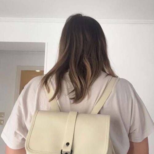 Rains backpack like new, white