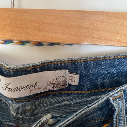 Jean shorts like new with nice belt