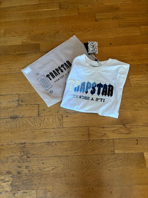 Trapstar T-shirt new, white, size M