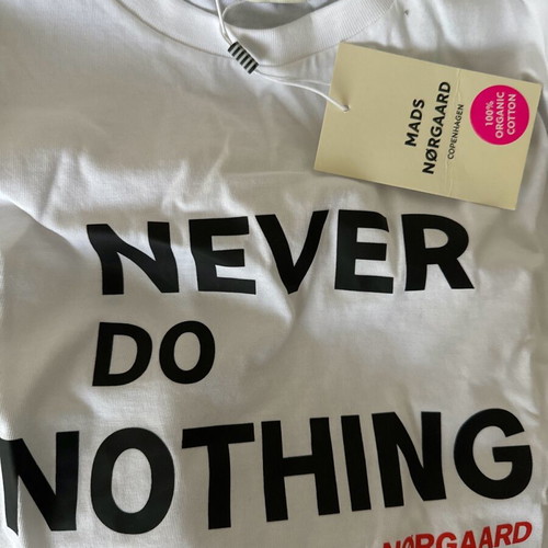 T-shirt Norgaard kids new, white, size M