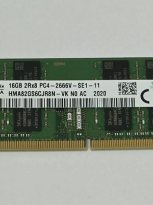 SK Hynix 16GB DDR4 2666MHz SODIMM μνήμη RAM για φορητό