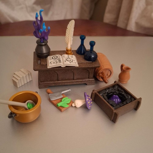 Playmobil Novelmore mage druid accessories set