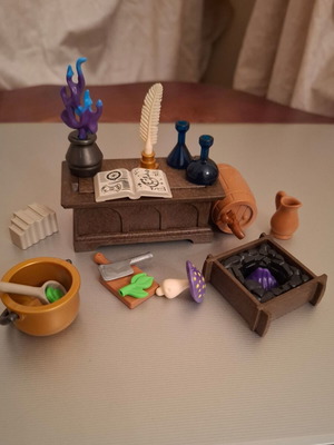 Playmobil Novelmore mage druid accessories set
