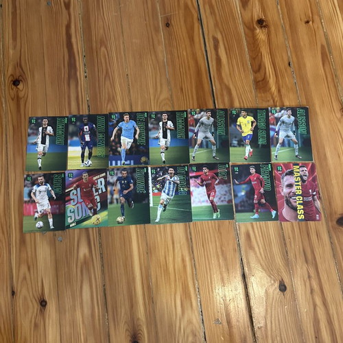 Panini Top Class 2023 football cards like new, set of 12