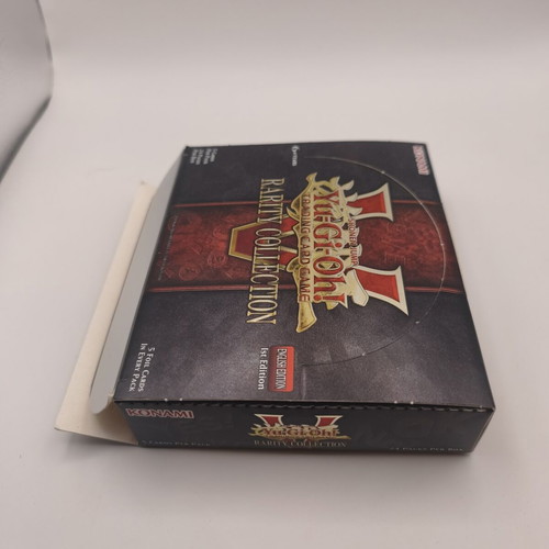 Yu-Gi-Oh! Rarity Collection V Booster Box empty, English Edition 1st Edition used