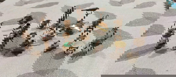 Μινιατούρες μεταλλικές 15 τεμάχια.