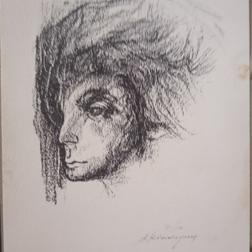 Artwork limited edition signed etching by Anna Kindynis-Mavroudi used