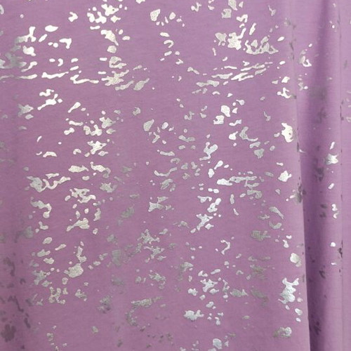 Mat blouse one size new, purple with silver details