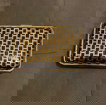  clutch bag black gold
