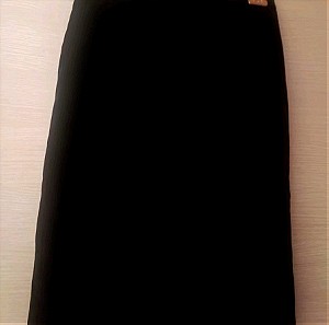 Βελούδινη μαύρη φούστα vintage