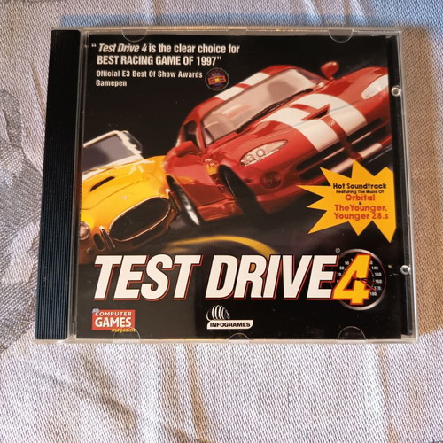 Test Drive 4 PC CD-ROM game used