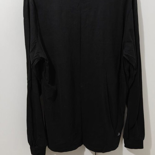 Basehit men's long sleeve black shirt like new with Roy's Motel & Café print