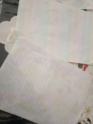 Correspondence like new without envelope