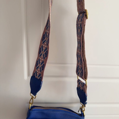 Blue crossbody women's bag like new