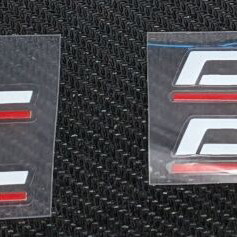 Diesel Power sticker set of 4 white and red, new