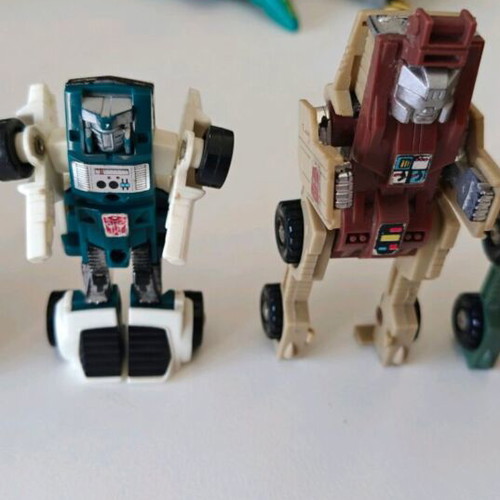 Transformers G1 Minibots Lot Used