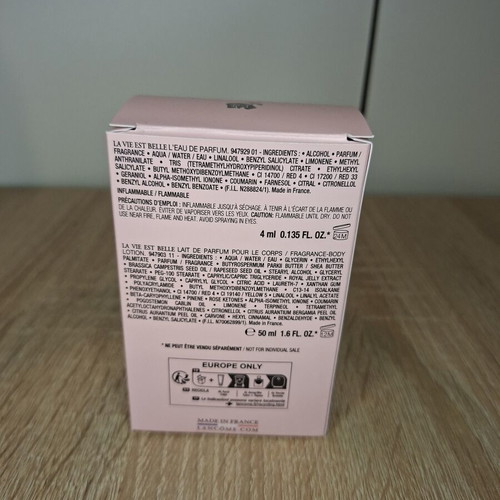 Lancome La Vie Est Belle Duo Set new, body lotion and perfume
