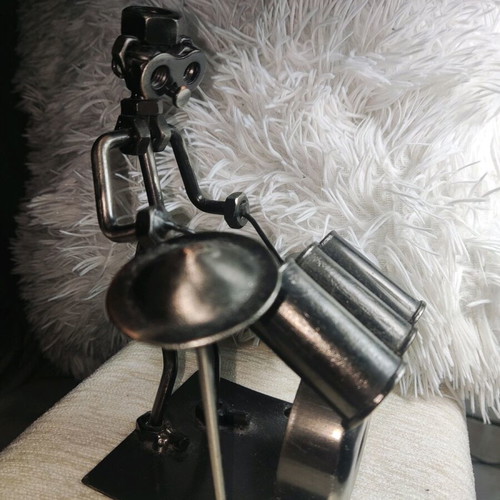 Drums metal decorative ornament like new