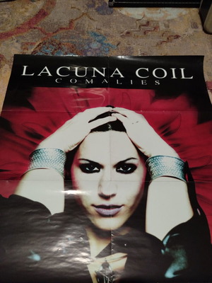 Lacuna Coil Comalies Επίσημο πόστερ σαν καινούργιο