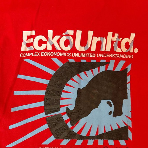 Ecko Unltd men's T-shirt used, red, size XL