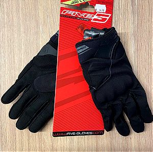 Γάντια μηχανής Five Χειμερινά Ανδρικά Αδιάβροχα Μαύρα