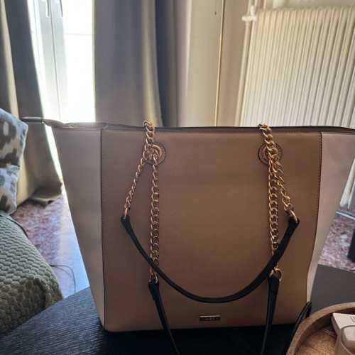 Aldo shoulder bag new, black and beige