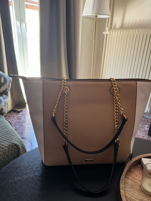 Aldo shoulder bag new, black and beige