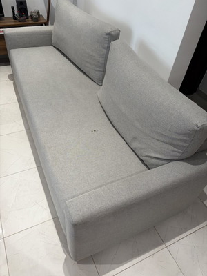 Sofa bed used with storage space 210x85 cm