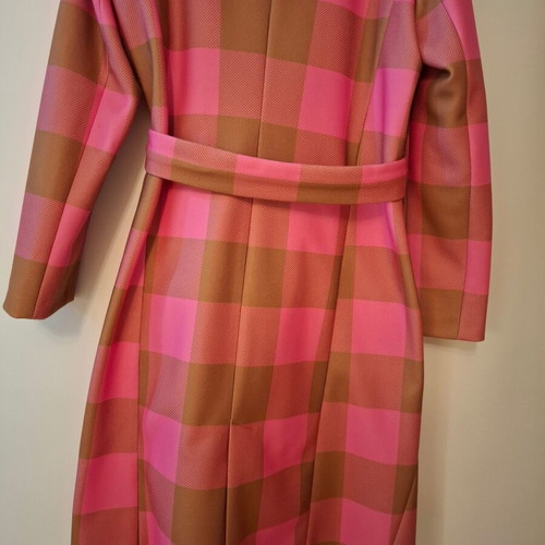 Le Sarte Del Sole coat new, pink and beige, size XL