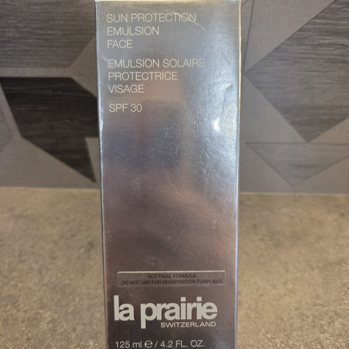 La Prairie Face Sunscreen Emulsion SPF30 125 ml new