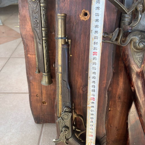 Antique decorative gun 37cm like new