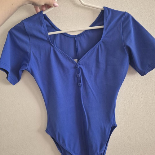 Blue bodysuit used, sizes XS and S